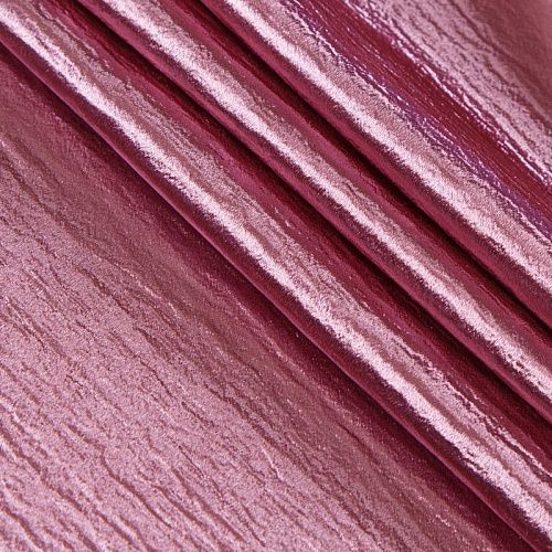 Креп-сатин крэш 001-13653 розовый антик однотонный