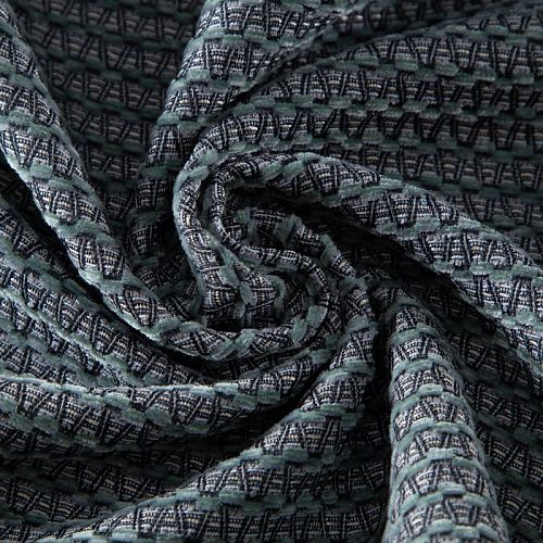 Ткань портьерная жаккард h-295 см 05-02-20887 серо-шалфейный