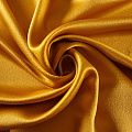 Креп-атлас 026-12419 золотой шафран однотонный
