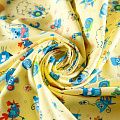Фланель 060-08263 желтый принтованный