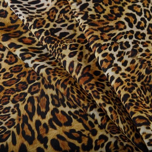 Шерсть стрейч плательная Dolce&Gabbana 066-19089 молочный принтованный 