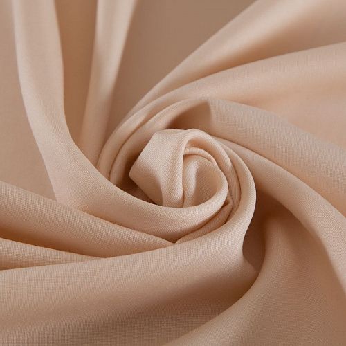 Ткань костюмная Fabiana Filippi 025-19140 телесный однотонный