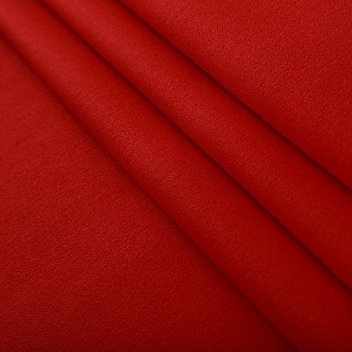 Шерсть двойная 066-16158 красный однотонный