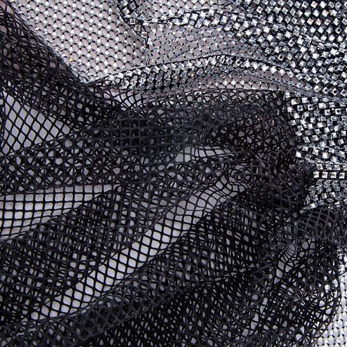 Сетка со стразами Swarovski 050-19859 черный