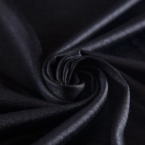 Трикотаж с напылением 056-16300 черный
