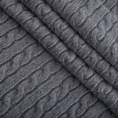 Трикотаж вязаный 056-16680 серый 