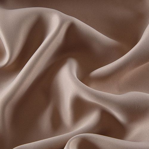 Ткань портьерная L-300 см негорючая блэкаут 10-02-13691 бежевый однотонный