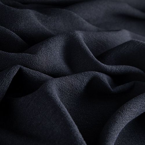 Шерсть двойная 066-20246 черный однотонный