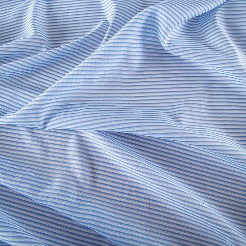 Шелк-батист 064-20093 бело-голубой