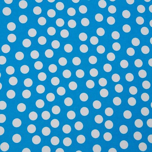 Трикотаж масло 056-12503 голубой принтованный