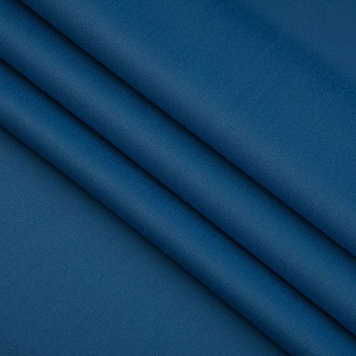 Ткань костюмная стрейч 025-16209 бирюзово-голубой однотонный