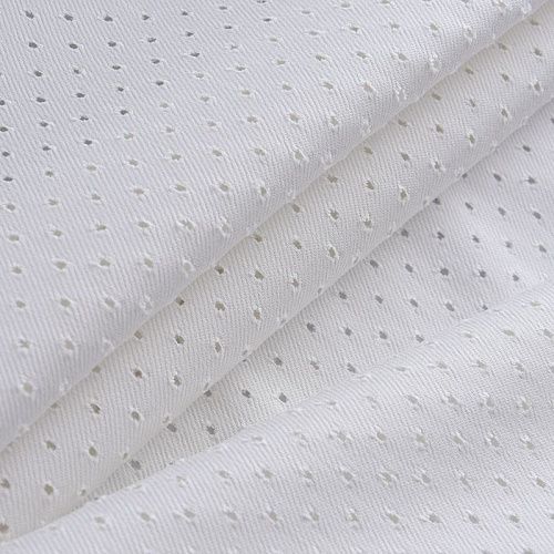 Джинс с перфорацией 015-11860 белый