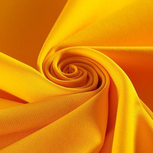 Трикотаж вискозный 056-16139 желтый однотонный