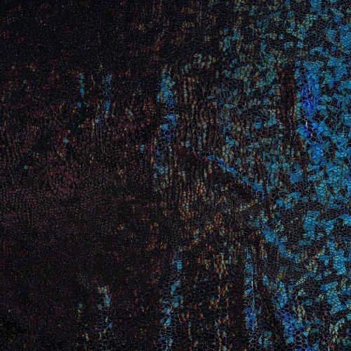 Трикотаж лазер 034-18793 черно-синий