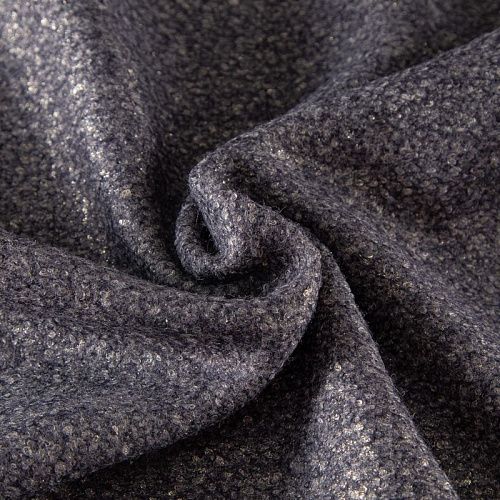 Букле с люрексом 006-20049 серый