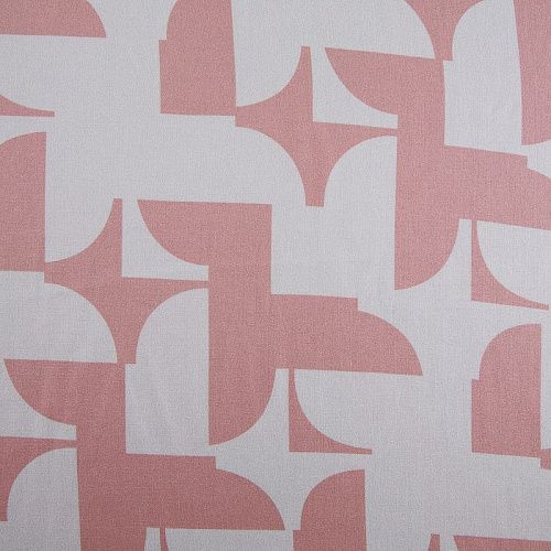 Штапель 069-17429 белый принтованный