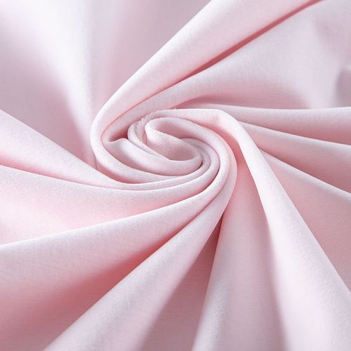 Бархат хлопковый стрейч 002-20536 выбеленный розовый