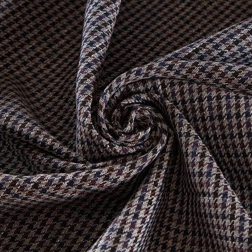 Ткань костюмная 025-12240 серый принтованный