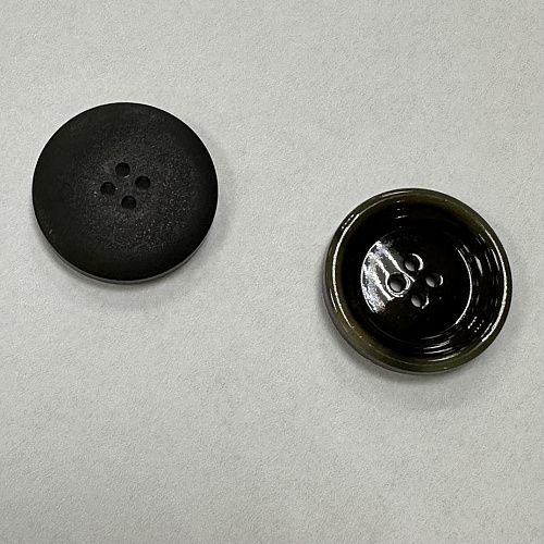 Пуговица с проколами 20 мм RIO0017-20-D173 темный хаки