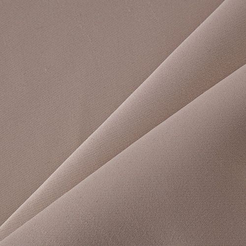 Ткань портьерная L-300 см негорючая блэкаут 10-02-13691 бежевый однотонный
