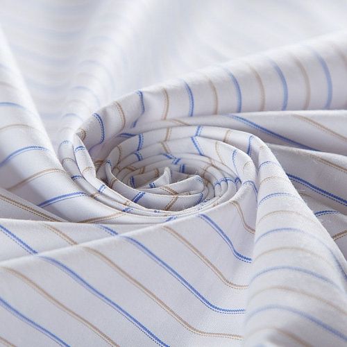 Ткань плательно-рубашечная 049-15412 белый принтованный