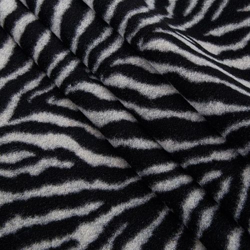 Пальтовый трикотаж 040-06079 черно-белый