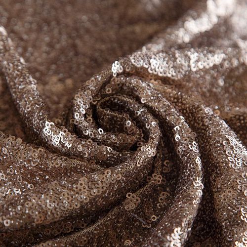 Пайетки на сетке 055-16847 бежевый