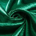 Креп-сатин крэш 001-13652 зеленый однотонный