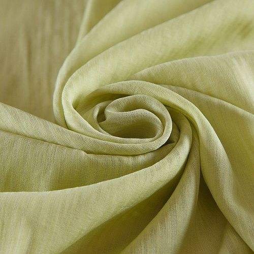 Ткань плательно-рубашечная 049-17566 зеленый дайкири однотонный