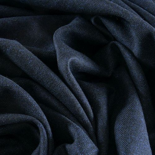 Ткань костюмная 025-12004 черно-синий