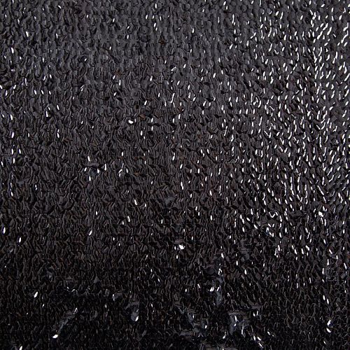 Пайетки на сетке 050-19861 черный