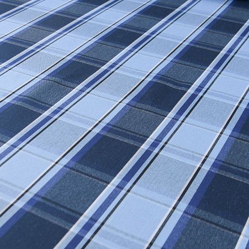 Коттон 063-12301 голубой принтованный