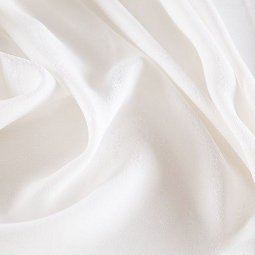 Креп вискозный 026-17102 молочный