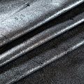 Лен натуральный с вышивкой и напылением 035-07919 антрацит