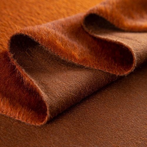 Альпака пальтовая 040-20108 жженый апельсин