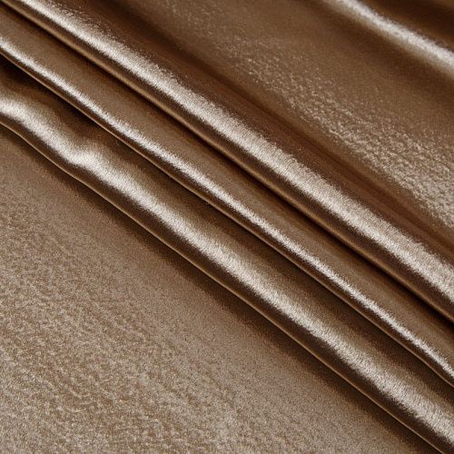 Креп-сатин крэш 001-13649 кемэл однотонный