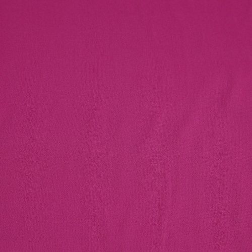 Креп-шифон шелковый 027-17095 розовый однотонный