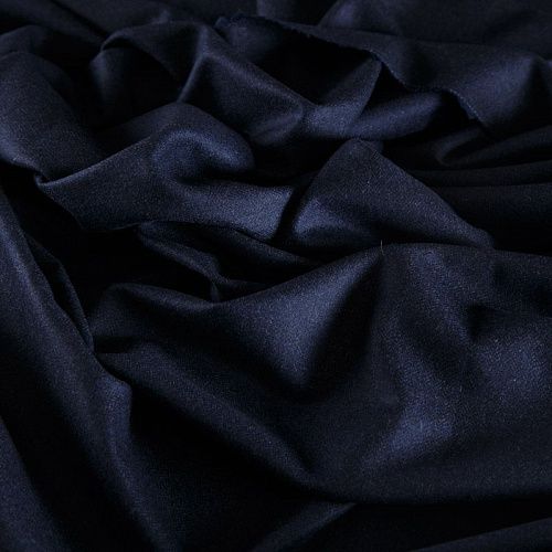 Ткань костюмная 025-14401 темно-синий меланж