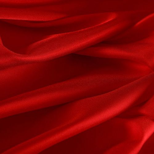 Ткань подкладочная стрейч 045-16819 красный однотонный