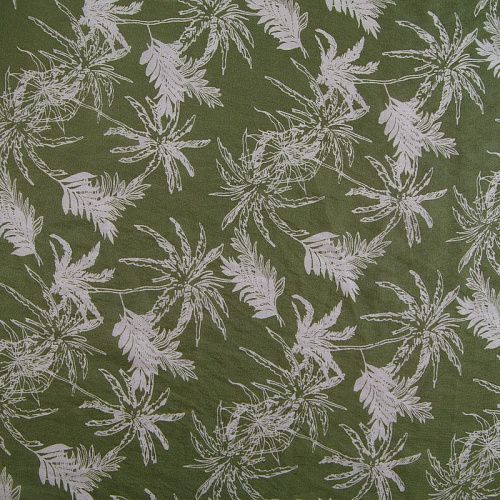 Тенсел 053-17419 оливковый принтованный