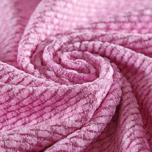 Твид 052-16503 сиренево-розовый однотонный