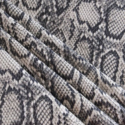 Экокожа на трикотажной основе 070-12010 серый