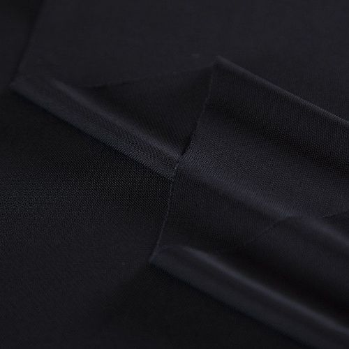 Трикотаж 056-16213 черный однотонный