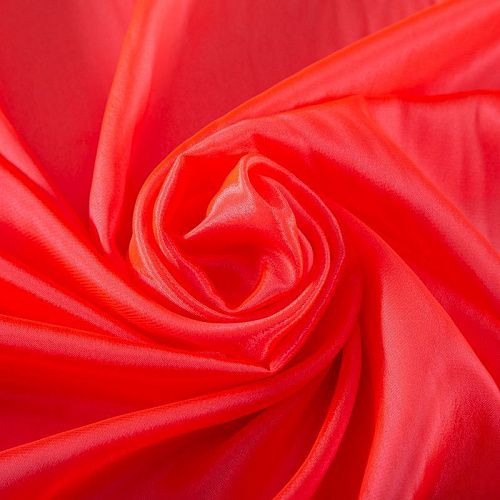 Перл шифон 068-19398 коралловый неон однотонный