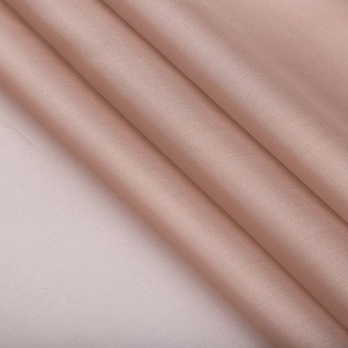 Органза шелковая 039-20070 пудрово-бежевый