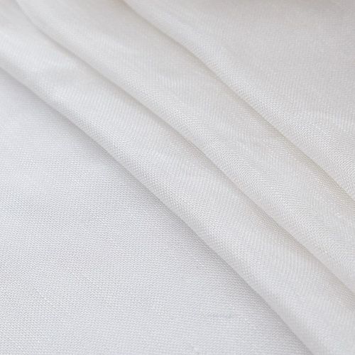 Шелк натуральный Loro Piana 064-16273 молочный однотонный