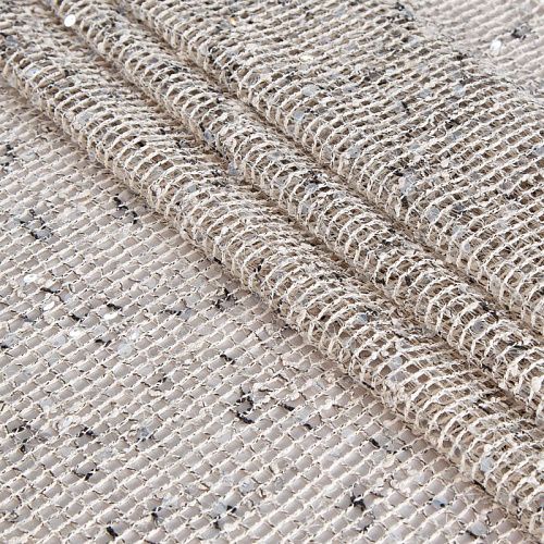 Сетка с пайетками 050-20753 льняной меланж