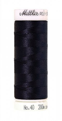 Нить для вышивания METTLER POLY SHEEN 200 м 3406-3344 полуночный синий