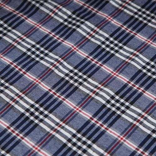 Хлопок плательно-рубашечный 049-12388 синий принтованный