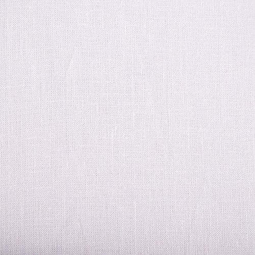 Лен натуральный 035-19878 молочный однотонный